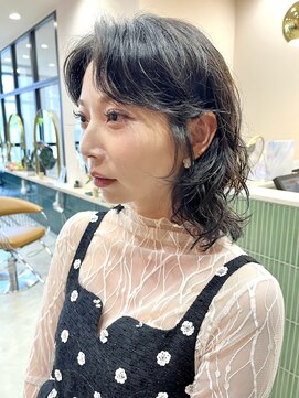 イギー(igggy) ウルフパーマ レイヤーパーマ デジタルパーマ ミディアム