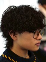 メンズサロン ノード 栄(men’s salon NODE)&nbsp;清潔感シャドウパーママッシュ栄レイヤー