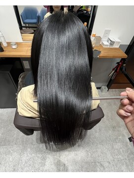 ライア 吉祥寺南口店(laia) ブルーブラック×髪質改善【髪質改善 laia 吉祥寺 美容室】