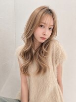 アース コアフュールボーテ 諏訪店(EARTH coiffure beaute) ナチュラルベージュ_ヨシンモリ_顔周りレイヤー_レイヤーカット