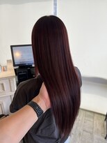 シー(See.) 大人気ブリーチなしボルドーカラー