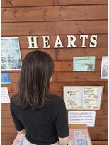 ハーツヘアーズ 上安店(HEARTS hair's)&nbsp;自然なミディアム♪
