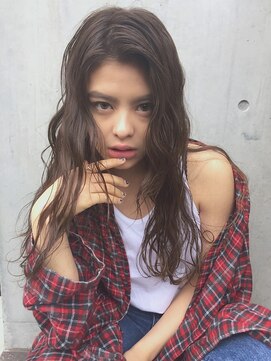 エヴァー(ever) セクシーロングウェーブヘア♪【ever原宿/表参道】