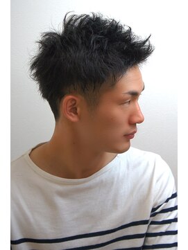 カプリヘアーデザイン(Capri Hair design) モテ髪アップバング★ツーブロックショート