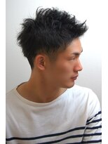 カプリヘアーデザイン(Capri Hair design) モテ髪アップバング★ツーブロックショート