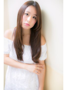 モッズ ヘア 福岡姪浜店(mod's hair) *mod's姪浜*…Iラインロングでアンニュイな色香☆c