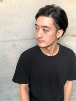 オールバックビジネススタイル