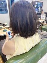 【添田】バッサリカット くびれボブ ヴィーガンカラー