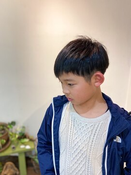 ロコヘアーバイクルル(Loco hair by couleur) ♯キッズカット♯キッズ♯子供カット♯高知美容室♯アシメ