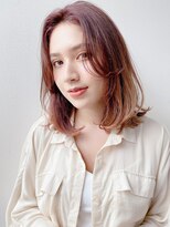[K-two青山]ワンカールで作るほつれ前髪×ミディアム