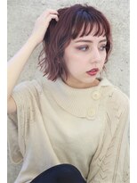 ヘアーアンドメイク シーク 吉祥寺(HAIR&MAKE SeeK)&nbsp;【seek吉祥寺】ブリーチあり『チェリーレッド』