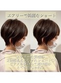 エアリーで綺麗なショート