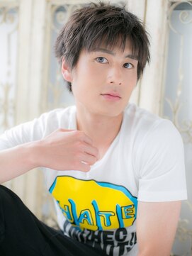 モッズ ヘア 福岡姪浜店(mod's hair) *mod's姪浜*…ビジカジ束感カットルーズヘアウルフショートd