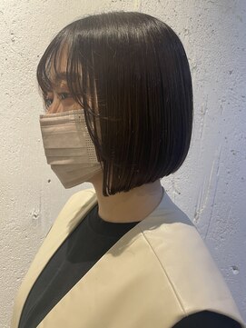 エイト 福岡天神店(EIGHT fukuoka) 前下がりボブ