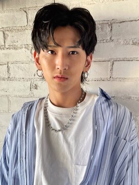 ベルビアンカ(Belle BIANCA) Belle BIANCA センターパート×メンズウルフ by 黒木