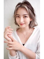 グランアージュ 錦糸町(grandage)&nbsp;インナーカラーxイヤリングカラー小顔ショートウルフボブ