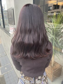 ヘアーサロンウル(hair salon ulu) ラベンダーピンクカラー