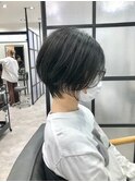 くびれショート/ハンサムショート/ショート/癖毛ショート