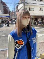 タロ(TALO)&nbsp;【TALO】ハイトーンでもキマる。ナチュラルストレートと春イロ