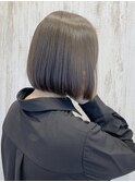 透明感あるクールボブ