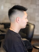 キングスマントーキョー 府中店(KINGSMAN TOKYO)&nbsp;ツーブロックマッシュ/波巻き/ハイライト/束感<理容室><府中駅>