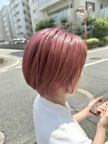 スーリール 春日店(Sourire)&nbsp;キャンディピンク　ブリーチ