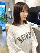 クリアーオブヘアー 池下店(clear OF HAIR) イルミナカラー×ぱつっとロブ