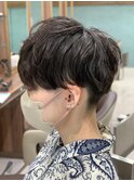 刈り上げマッシュショート