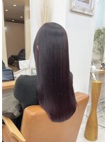 ティエル(TieLu)&nbsp;ミルボンプレミアムトリートメント×マーブ水×髪質改善縮毛矯正