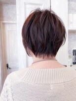 キャアリー(Caary)&nbsp;福山市　小顔補正立体カット caaryショートヘア　ショートボブ