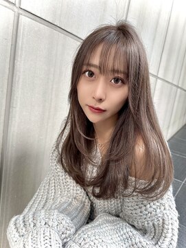 クム(kumu) 【kumu】ペールグレージュ×ワンカールレイヤー