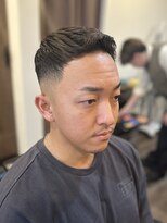 ジェイソン(JASON)&nbsp;【フェードスタイル】ビジネスマンベリーショートアップバング