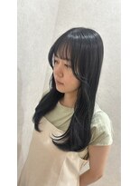 レンテ 千葉(LENTE)&nbsp;ブルーグレー×レイヤーカット