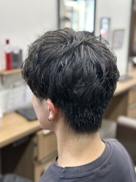 ルシード スタイル リコット(Lucido Style Ricotto) マッシュボブ/ヒートスタイルカール/ゆるツイスパメンズパーマ