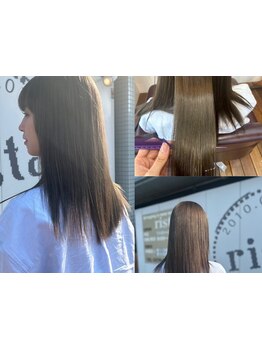 ristaこだわりの髪質改善で自分史上最高の艶髪へ。[太田/髪質改善/カラー/縮毛矯正]