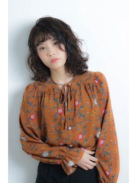 ラヴェ(LAWE.) 大人カジュアルウェーブ デジタルパーマ ロブ ふわミディ