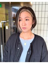 トモズヘアデザイン(Tomo's Hair Design)&nbsp;【tomos】フェイスラインハイライトボブ