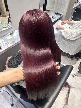 アルーシェ 新宿店(Alushe) 韓国ヘア×ピンクラベンダー×髪質改善