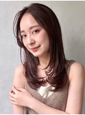 結べるボブくびれヘア前髪メルティカラーシースルーバング