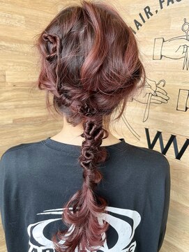 ヴィー ヘアー ファッション バー(VII hair.fashion.bar) 編みおろし