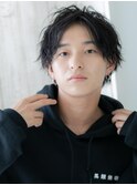 20代30代ツイストパーマ黒髪ナチュラルショートU草加