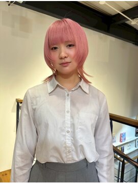 チックタック モーガン エアライン(TICK-TOCK MORGAN airline) 【MORGAN】厚めバング×ウルフカット