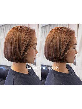 【梅田・大阪駅徒歩3分】似合わせ×ショートボブ×髪質改善で艶ボブを再現◎骨格に合わせたカットが人気！