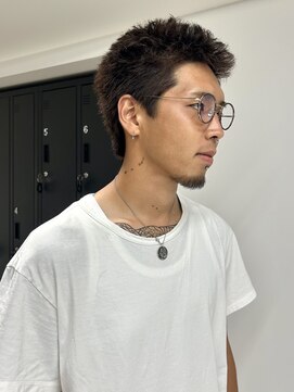 イェン(Yen.) ピンパーマ くせ毛風 刈り上げないショート