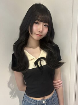 アクシス ナゴヤ(AXIS NAGOYA) 【なつミ】艶Black color/透明感カラー