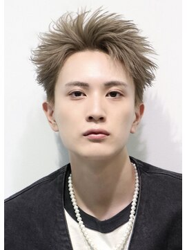 オーシャントーキョーウエスト 心斎橋 (OCEAN TOKYO WEST) 韓国ショートスパイキー短髪アップバング