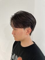 ニアウ 伊勢崎連取店(Niau)&nbsp;メンズマッシュセンターパートニュアンスパーマ