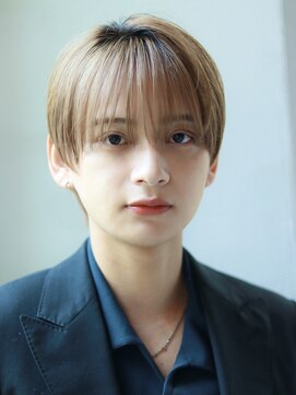 オーシャントーキョー サニー 原宿(OCEAN TOKYO Sunny) シースルーマッシュフェザーパーマニュアンスパーマ韓国マッシュ