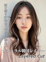 ソア 渋谷(soar)&nbsp;20代レイヤーカット◎美シルエット髪質改善×艶アッシュ