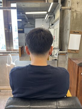 タメ(tame-) サーフカール/フェザーパーマ/ブルーブラック【都賀/メンズ】